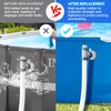 LQTSLFM Dichtungsring Poolpumpe, 6 Stück Poolpumpe Gummidichtung Rund, 25076RP Gummi