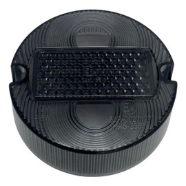 FEZ Fahrzeugteile GmbH Rear Light Cap/Light Outlet Diameter 100 mm Grey Suitable for S50, S51, KR51/2, MZ TS125, TS150, TS250, TS250/1