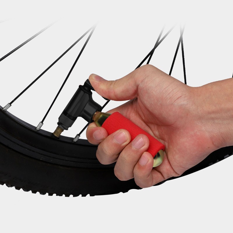 CO2 Bike Tire Inflator Quick Inflation Portable Bike CO2 Pump