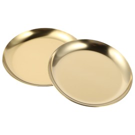 2 x Shiny Jewellery Bowls Decorative Jewellery Bowl: Key Tray Small Ring Holder Jewellery Plate Gifts for Women, Girls, You, Girlfriend