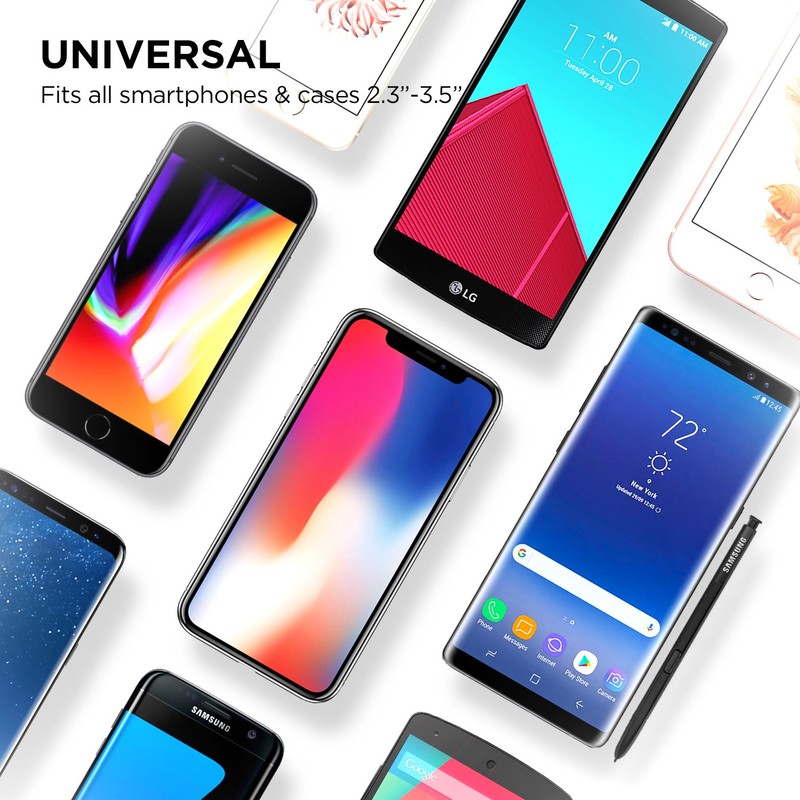 iOttie Soporte de Rejilla de Ventilación para Coche, Dashboard, Negro