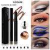 ElsaJolin nude Shadow stick Liner Pencil, Long Lasting Waterproof Eyeliner