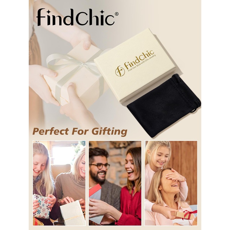 FindChic P Necklace Monogram Initial Necklace Jewelry Letters