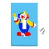 GRAPHICS & MORE Clown with Flower and Big Shoes Plastic