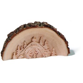 Dolfi, Nativity Set, Religious Gifts, Holy Family Indoor Nativity Scene 7 by 4 inches