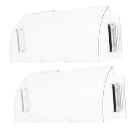 OSALADI 2pcs Magnetic Vent Deflector for Floor Wall Ceiling Registers Heavy Duty Air Redirector for Heat Distribution Effortless Attachment Airflow Optimization