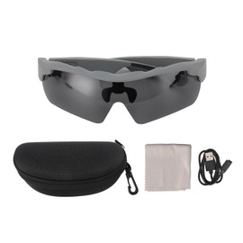 Smart Bluetooth Cycling Glasses for Men Women UV400 Polarized Sunglasses Music Playback Voice Call for Fishing Cycling Running