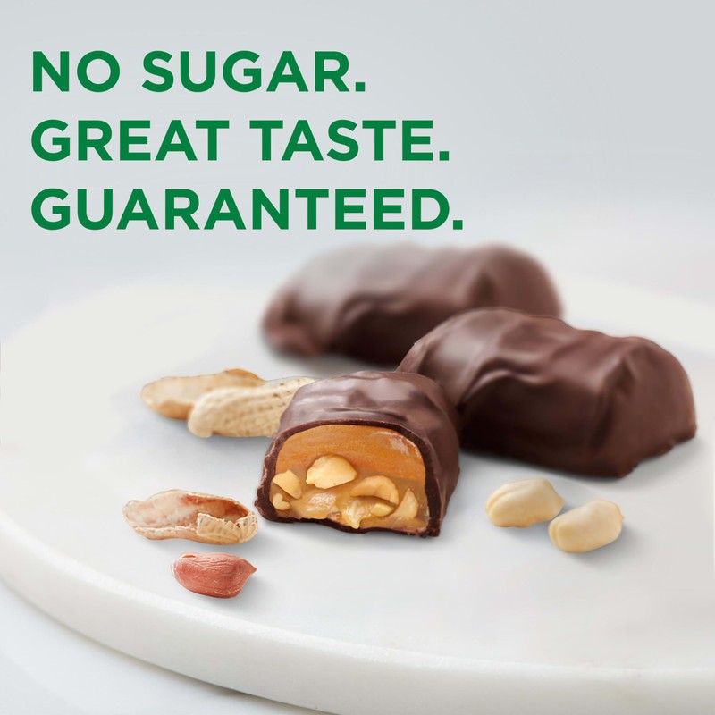 RUSSELL STOVER Sugar Free Peanut, Caramel & Nougat Chocolate Candy,