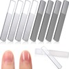 8 unidades Nano Glass Nail Shiner Limas de vidrio para