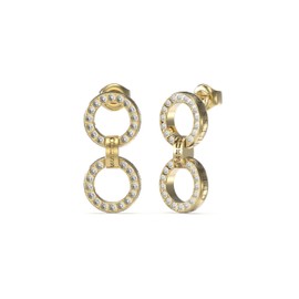 Guess Circle Lights JUBE03166JWYGT-U Brand One Size Non Precious Metal No Gemstone Necklace, Non-Precious Metal, No Gemstone