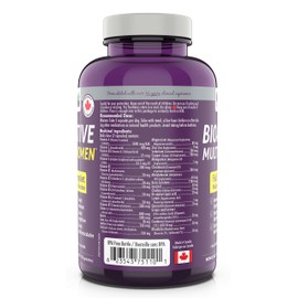 🇨🇦 120vcaps Bioactive MULTI for Women, Full Spectrum, Multivitamin Formula, Made in Canada