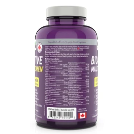 🇨🇦 120vcaps Bioactive MULTI for Women, Full Spectrum, Multivitamin Formula, Made in Canada