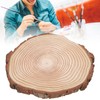 Natural Wood Slices Unfinished Wood Circles Ornaments Irregular Wood Slices