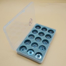 HONEYSEW Box of 15 BOBBINS Plastic for Singer 2010, 4613, 4617, 4623, 4663, 6234#312956