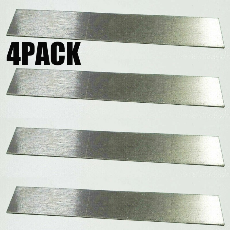 Unbranded 4PACKS Pure Nickel Anode 6" x 1" Plating Bright