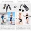 LEKEONE Ropeless Jump Rope,Switchable Dual Mode Ropeless and Corded Jump