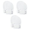 HAPIU Baby Mitten, 3 pack, Cloud&Cloud&Cloud, 6-12 Months