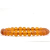 Baltic Amber Bracelet for Adults Made on Elastic Band- Natural