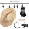 Duoleimi 20 Piece Clamp Hook Set - Clothes Pegs Towel