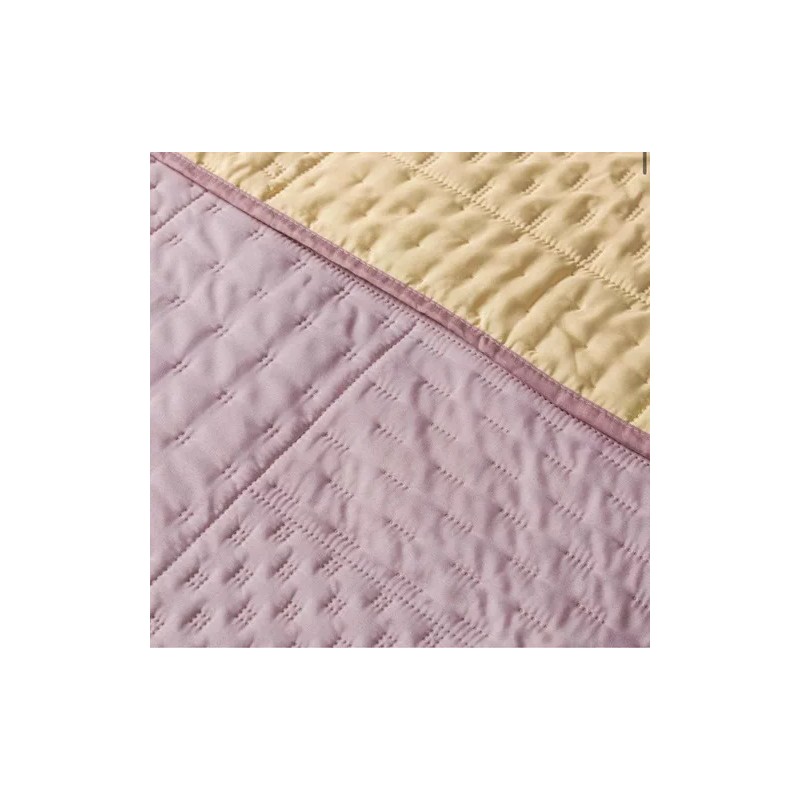 Vianney Edredón Kingsize Cuarzo Ligero /capitonado Vianney Color Rosa Diseño