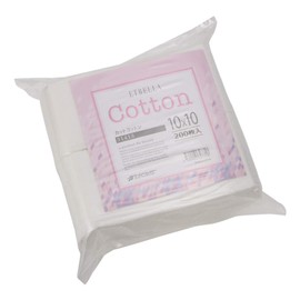 Cotton 3.9 x 3.9 inches (10 x 10 cm), 200 Pieces (Cotton, Cotton, Cotton, Cosmetic, Cotton, Facial Cotton, Cut Cotton, Makeup Remover, Nail Off, Removal, For Commercial Use,
