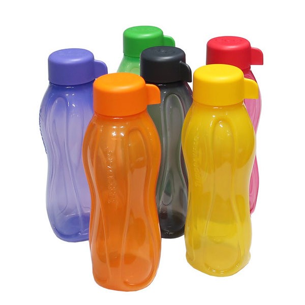 Tupperware water bottle eco plastic water bottle 310ml set of