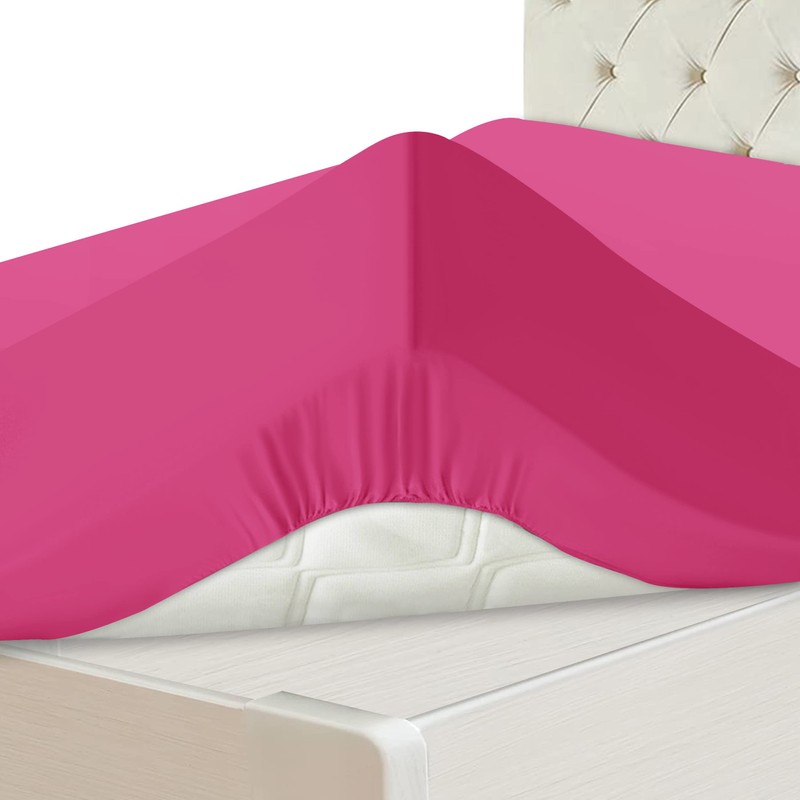 Hafaa King Size Fitted Sheets – Easy Care 25 cm