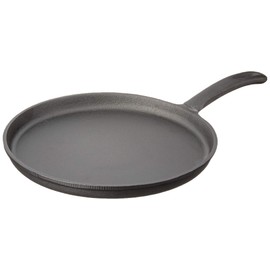 Jim Beam 10.5" Pre Seasoned Cast Iron Skillet for Grill, Gas, Oven, Electric, Induction and Glass, Black