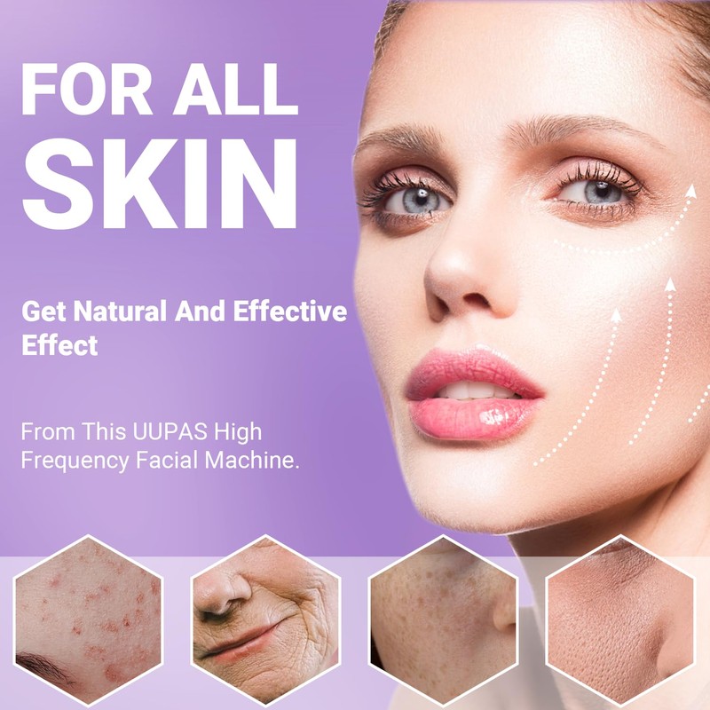 High Frequency Facial Wand-UUPAS Portable Handheld High Frequency Facial Machine