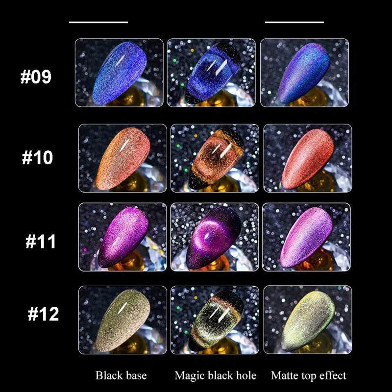 Esmalte Mágico De Uñas En Gel 9d Efecto Ojo De