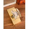 Dllween Crystal Door Knob, Glass Gold Door Knob Interior, Polished