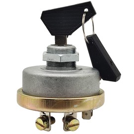 XYZIL Ignition Key Switch TX10953 791618 5118433 Compatible with Long Tractor 260 310 320 350 360 445 460 510 550 560 610 Allis Chalmers Tractor AC 5040 5045 5050 Fiat Tractor 100C 1000 1000 Super