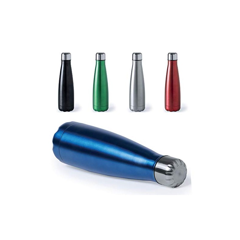 eBuy GB Metal Water Bottle Stainless Steel Leakproof Reusable BPA