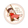 Alpine Girl Heidi Sticker (Swing) AH-SE004