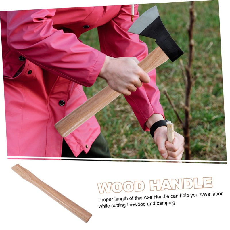 COHEALI 1 Set Axe Handle Replacement with Wedge for Camp