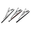 Wedding Tie Clips For Men/Black Blue Red Enamel 2 Inch