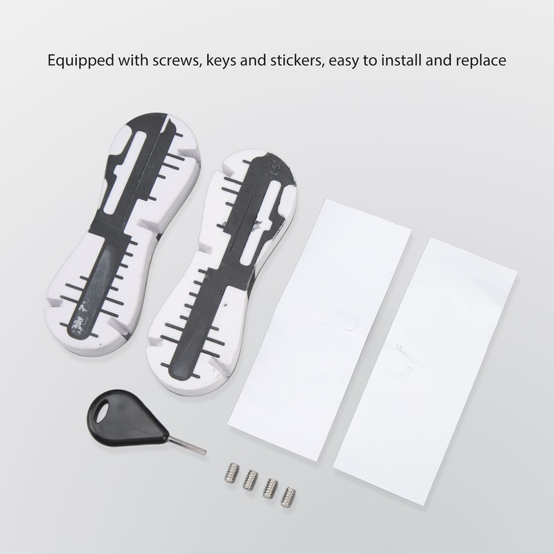 5 Degree Fins Box Surfing Board Round Cup Grid Black