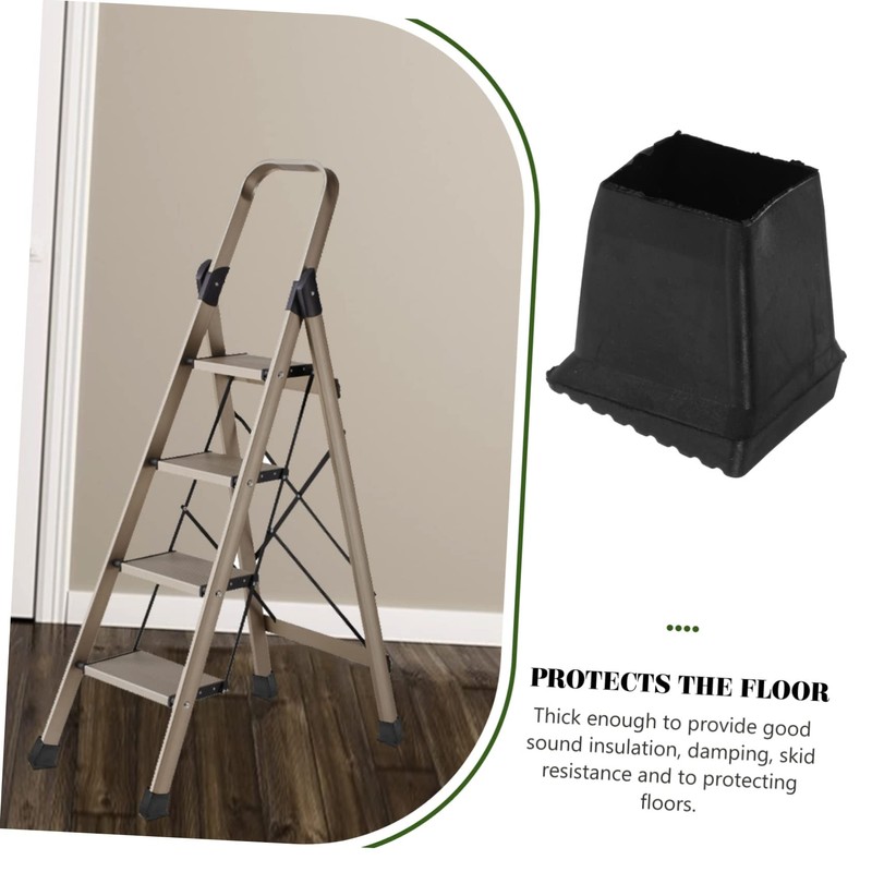 COHEALI 4Pcs Non Slip Extension Ladder Feet Covers Durable High