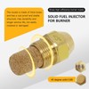 JRSHOME 2025 Upgraded .85-45B Oil Burner Nozzle Solid Flame Pattern