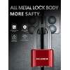 DELSWIN Heavy Duty Padlock Combination Lock - 4 Digit Combo