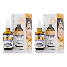 Advanced Clinicals Suero Facial Con Vitamina C - Paquete 2