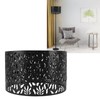 Metal Lamp Shades Hollow Carved Lampshade Modern Style Hollow Lampshade