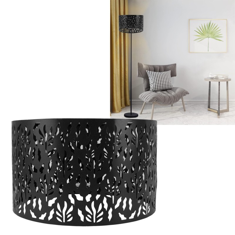 Metal Lamp Shades Hollow Carved Lampshade Modern Style Hollow Lampshade