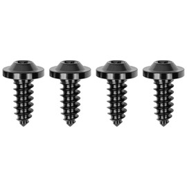 Wanyifa Titanium M4 M5 M6 15 17 20 25mm Self Tapping Screw Torx Head Motorcycle Bolt Pack of 4 (M6x15mm, Rainbow)