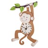 Fantasy Fields Sunny Safari Nursery Clock, Decorative Silent Non-Ticking Kids
