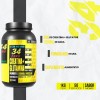 Creatina + Glutamina 34 Zero 1 Kg 50 Servicios