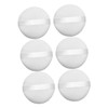 TOVINANNA 6pcs Round Plush Makeup Powder Puff Soft Velour Cosmetic