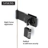 SANKINS 4-1/2" Swivel Staple Safety Hasps, Gate Door Hasp Latches