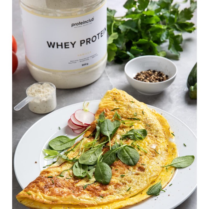 Proteinclub Natural Whey Protein without Additives, Natural Protein Powder without