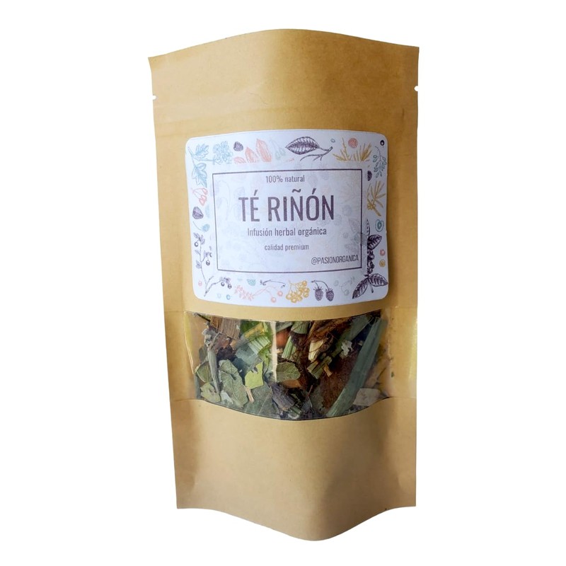Pasión Orgánica | Té RIÑON Piedras, calculos. Mezcla herbal orgánica